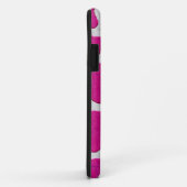 Roze en zilver Giraffe Case-Mate iPhone Case (Achterkant/rechts)