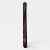 roze en zilveren fractale telefoonbehuizing Case-Mate iPhone case (Achterkant/links)