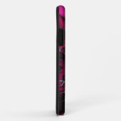 roze en zilveren fractale telefoonbehuizing Case-Mate iPhone case (Achterkant/rechts)