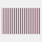 Roze en zwart inpakpapier vel (Voorkant 3)