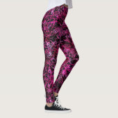 Roze en zwart leggings (Rechts)