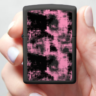 roze en zwarte abstract