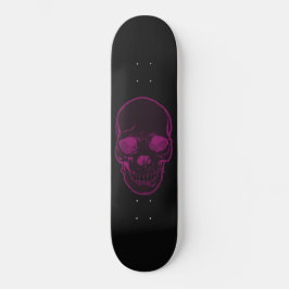 Roze en zwarte Abstracte beelden van meisjes Skateboard