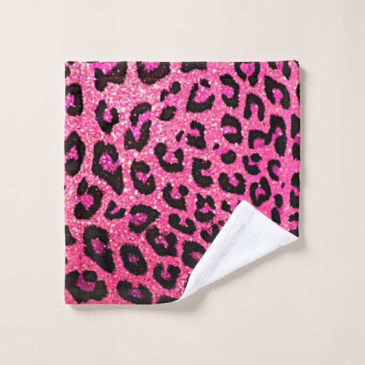 ROZE EN ZWARTE BADHANDDOEK SET! AANGEPAST ONTWERP! BAD HANDDOEK (Wasdoekje)