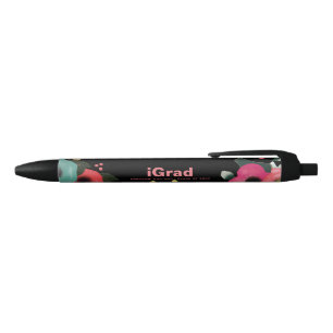 Roze en zwarte gradatiepartij Aangepaste ventilato Inkt Pen