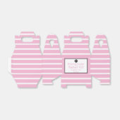 Roze en zwarte hangover-hulpkit bedankdoosjes (Uitgevouwen)