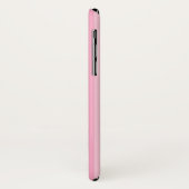 Roze en zwarte ladybug Striped Patroon Case-Mate iPhone Case (Achterkant/links)