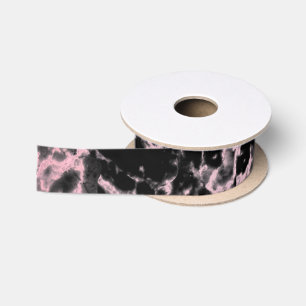 Roze en zwarte marmer lint