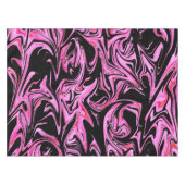 Roze en zwarte marmer, tafelkleed (Voorkant (Horizontaal))