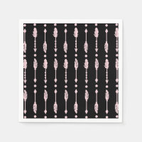 Roze en zwarte pijlen Wilde een meisje van de verj