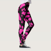 Roze en zwarte Prints Leggings (Rechts)