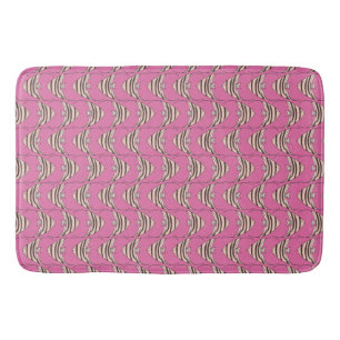 Roze engelvis badmat