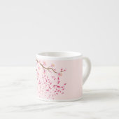 Roze espresso Mok (Voorkant rechts)