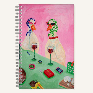 Roze esthetisch dagboek voor plezier & chic gevoel notitieboek