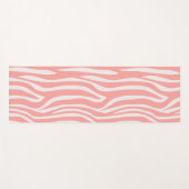 Roze Esthetisch Minimalistisch Schoon Modern Yogamat (Voorkant (horizontaal))