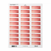 Roze Etiket (Full Sheet)