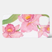 Roze exotische Waterverven bloemen Case-Mate iPhone Case (Achterkant (horizontaal))