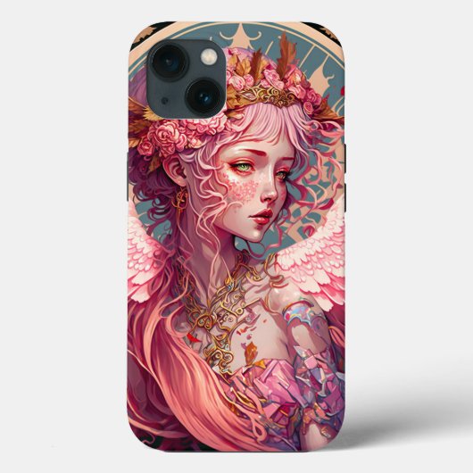 Roze Fairy Angel Fantasy Art Case-Mate iPhone Case (Achterkant)