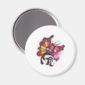 Roze fairy magneet (Voorkant / Achterkant)