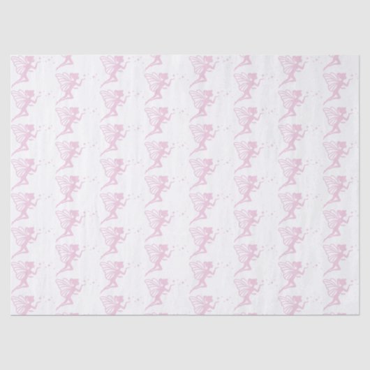 Roze fairy tissuepapier (Voorkant)