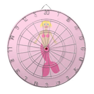  roze fantasie zeemeermin dartbord