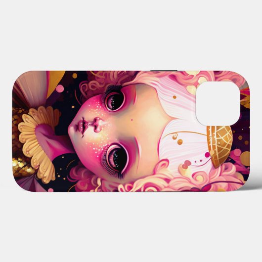 Roze Fantasy Art Case-Mate iPhone Case (Achterkant (horizontaal))