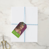 Roze Fee Cadeaulabel (Met Touw)