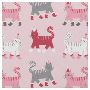 Roze feestdagen stof