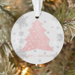 Roze feestelijke Ornament voor kerstbomen