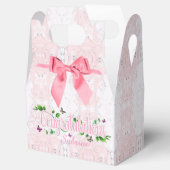 Roze felicitaties voor alle gelegenheden FAVOR DOO Bedankdoosjes (Geopend)