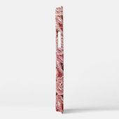 Roze fijne kant textuur met naadloze mooie vin Case-Mate iPhone case (Achterkant / Rechts)