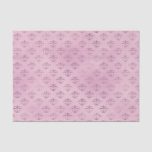 Roze Filigree Pattern Tissuepapier