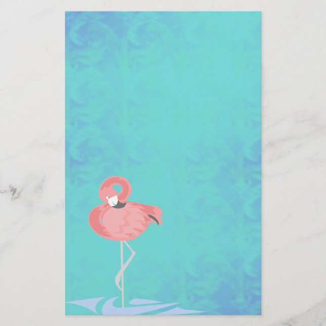 Roze Flamingo (Voorkant)