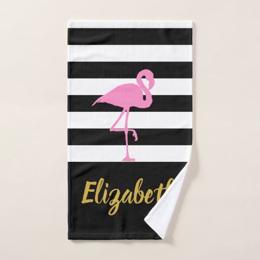Roze Flamingo Bad Handdoek (Handdoek)