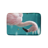 Roze flamingo badmat (Voorkant)