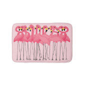 Roze Flamingo Bath Mats Badmat (Voorkant)