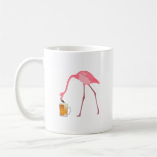 Roze Flamingo Beer Lover Koffiemok