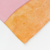 Roze Flamingo Birds Fleece Blanket Deken (Hoek)