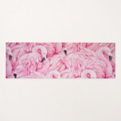 Roze Flamingo Birds Yogamat (Voorkant (horizontaal))
