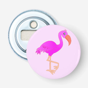 Roze Flamingo Bottle Opener