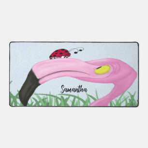 roze flamingo bureaumat