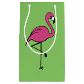 Roze Flamingo Cadeautas (Voorkant)
