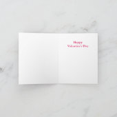 ROZE FLAMINGO CUPID VALENTIJN OPMERKING KAART *Aan (Binnen)