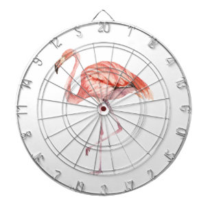 Roze Flamingo Dartbord