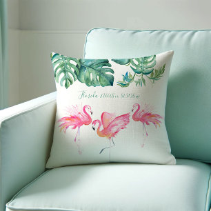 Roze Flamingo Florida Woonkamer Decor Buitenkussen