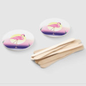 Roze Flamingo Handwaaier (Niet-gemonteerd)