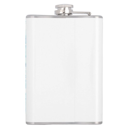 Roze flamingo heupfles (Achterkant)