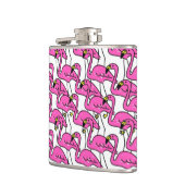 Roze Flamingo Heupfles (Links)