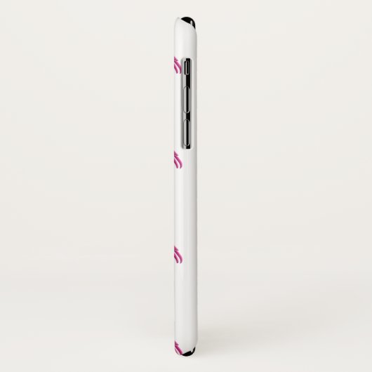 roze flamingo Hoesje-Mate iPhone case (Achterkant/links)