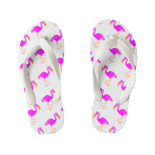 Roze Flamingo Kind Teenslippers